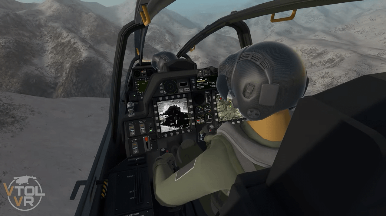 VTOL VR: AH-94 Attack Helicopter no Steam